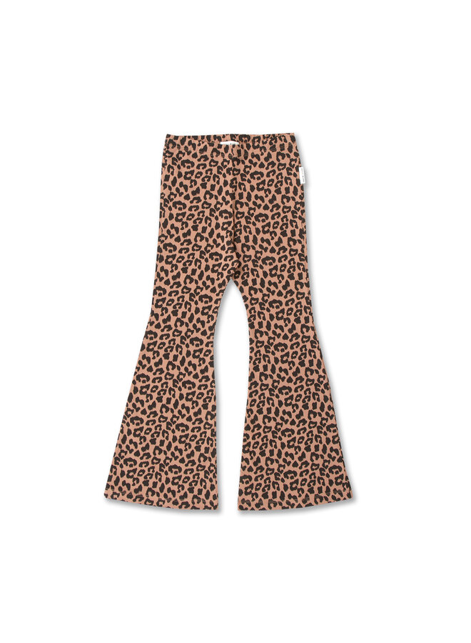 Petit Blush - Bowie Flared Pants - Wild Leopard AOP