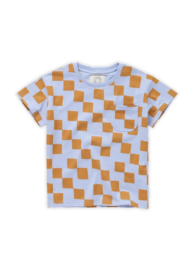 Sproet & Sprout - T-shirt pocket Block print – Honey