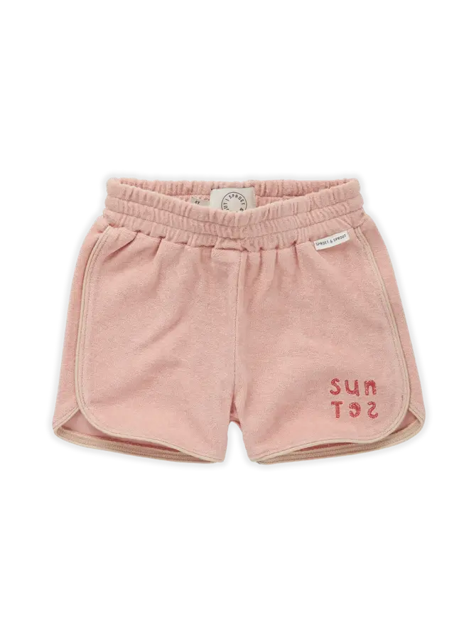 Sproet & Sprout - Terry sport short Sunset – Blossom