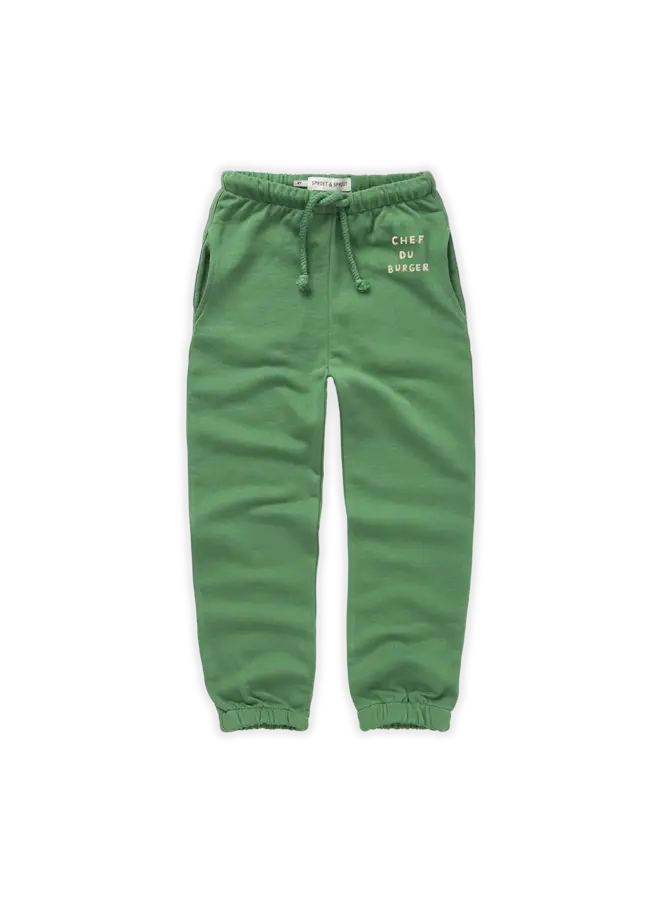 Sweat pants Chef du burger – Mint