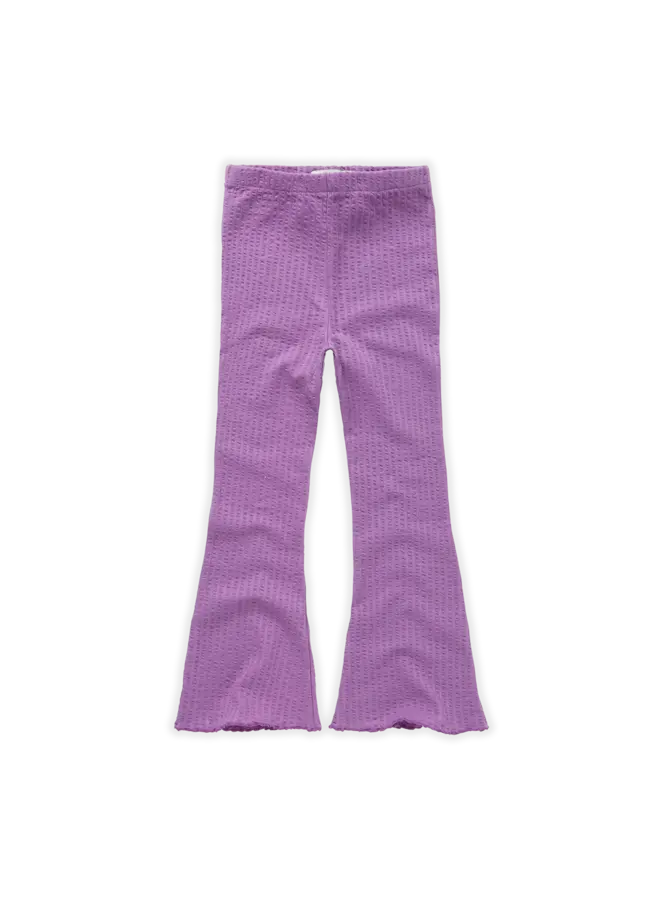 Flare legging purple – Purple