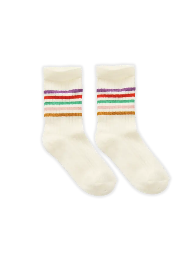 Sport socks stripes – Pear