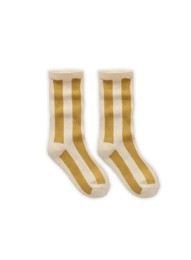 Sproet & Sprout - Socks stripe – Honey