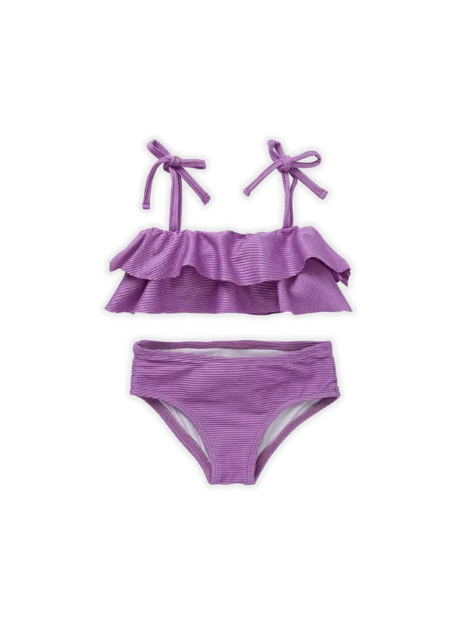 Bikini ruffle – Purple