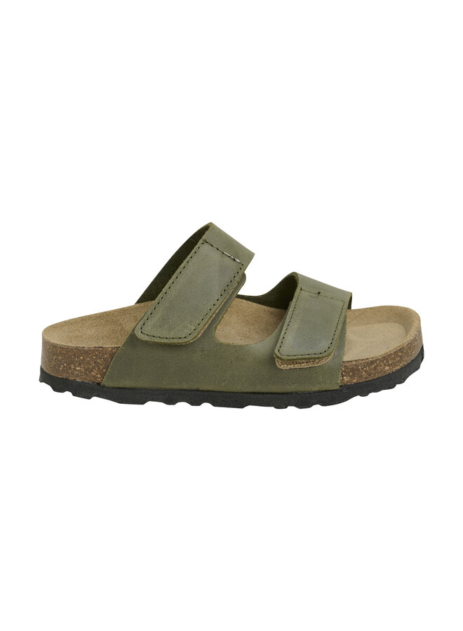 Enfant -  Sandal nubuck leather – Sea spray