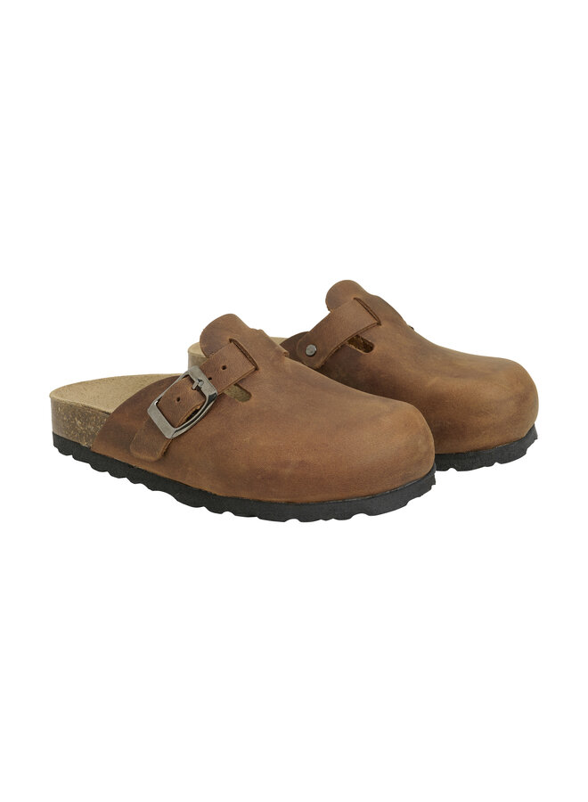 Enfant - Slippers nubuck leather – Acorn