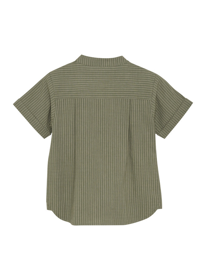 Enfant - Shirt SS stripe – Sea spray