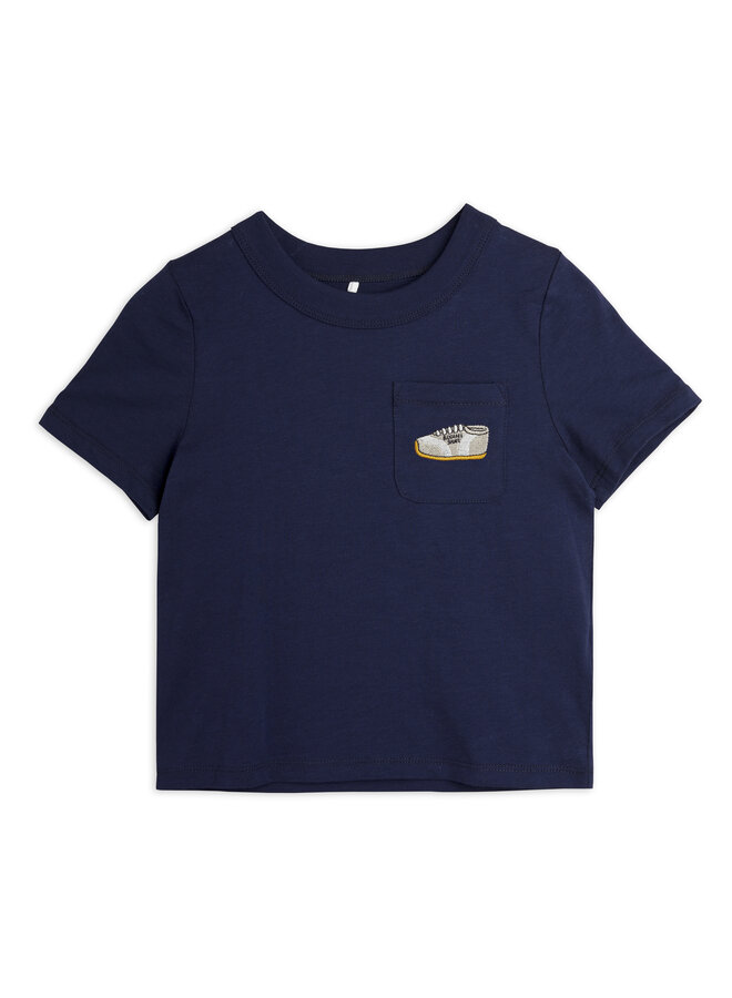 Jogging emb ss tee – Blue