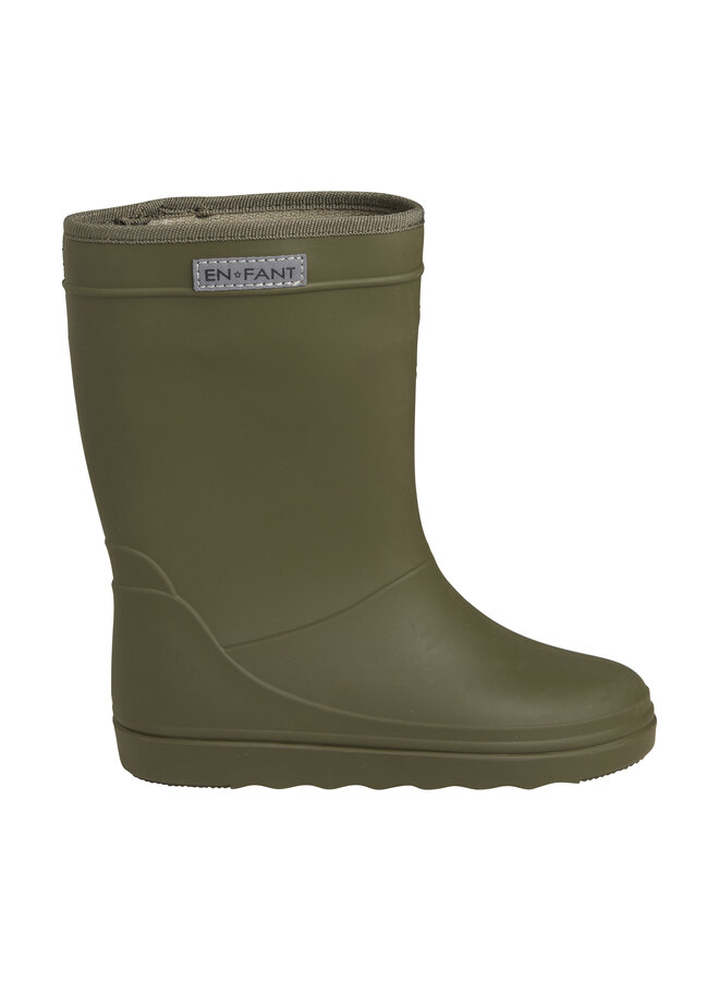 Enfant - Rain boots solid – Ivy green
