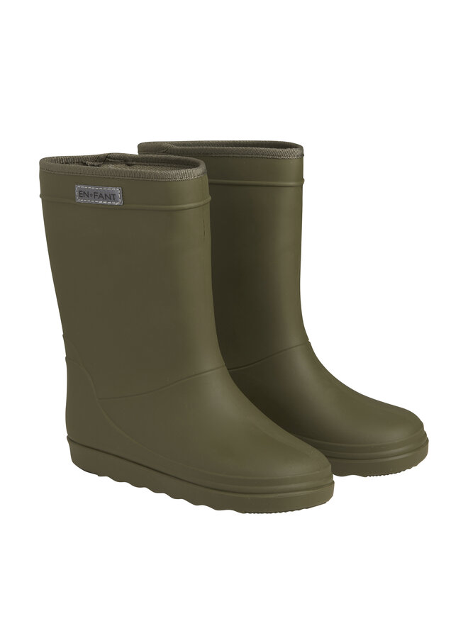 Enfant - Rain boots solid – Ivy green