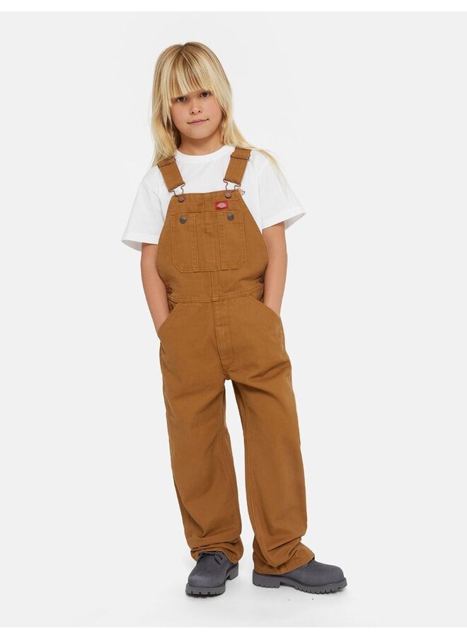 Duck canvas bib overall – Brown duck