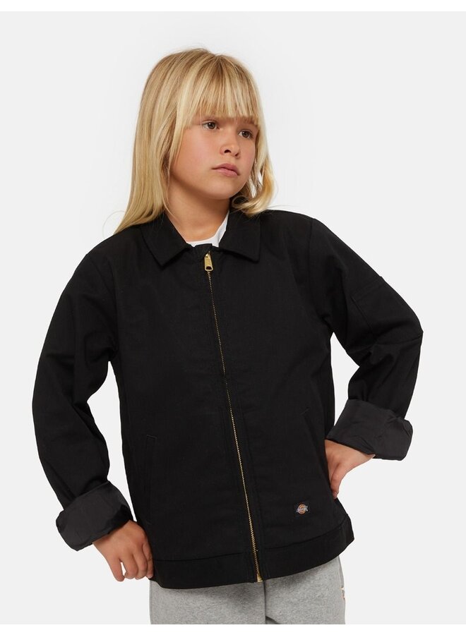 Lined eisenhower jacket – Black