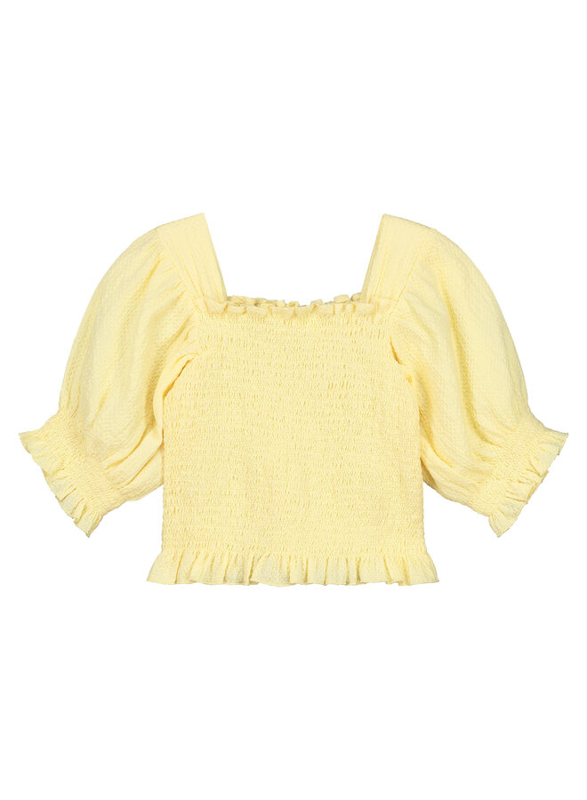 Charlie Petite - Gwen top – Yellow