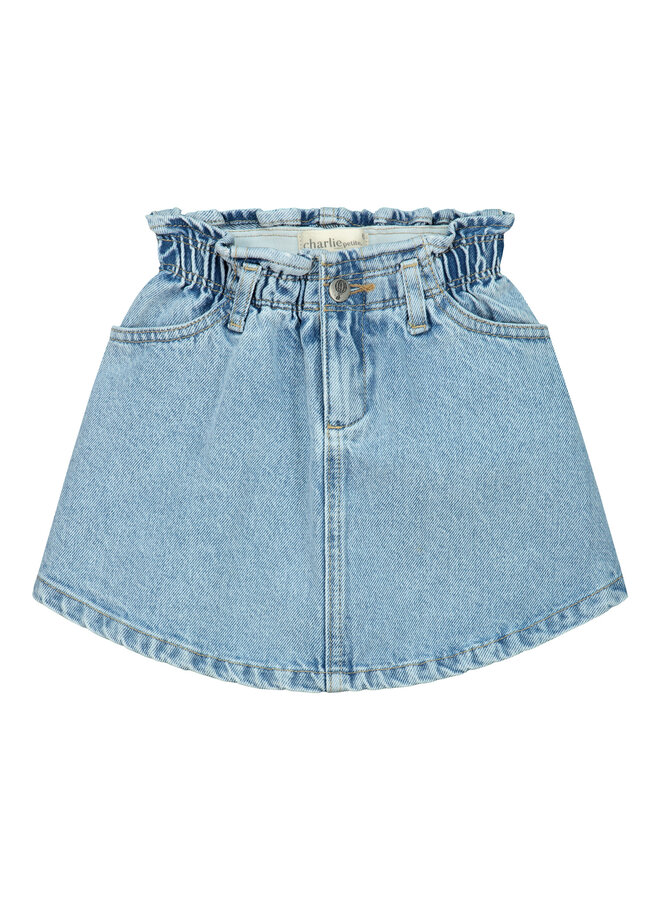 Charlie Petite - Inti skirt – Light blue