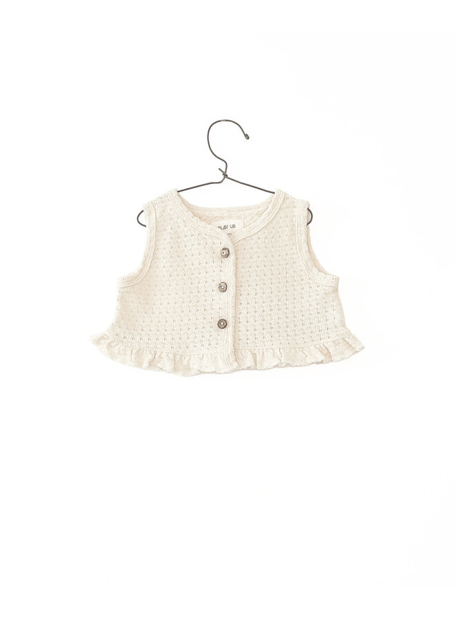 Play Up - PA02/2AO11151 Jersey jacquard top - Fiber / P0076