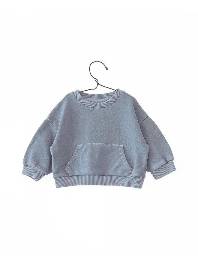 PA01/1AO10903 Fleece sweater - Sea / P6172