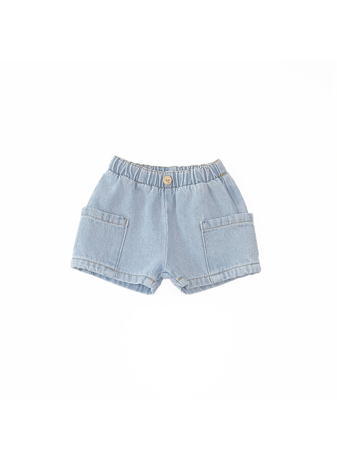 Play Up - PA01/1AO11706 Denim shorts - Denim / D001