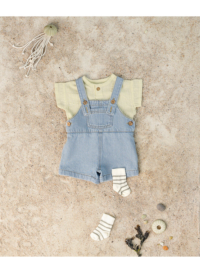 Play Up - PA01/1AO11504 Denim jumpsuit – Denim - / D001