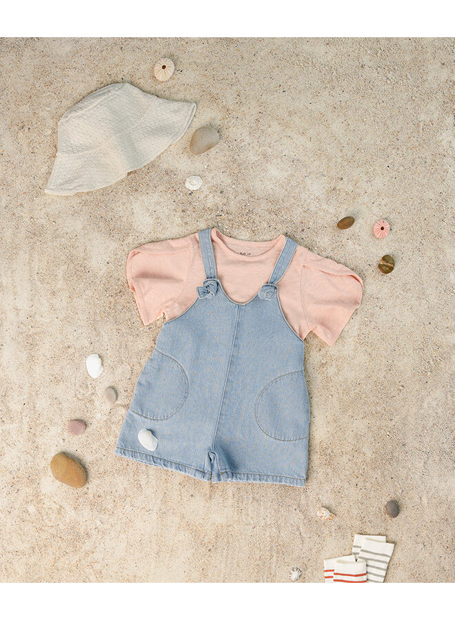 Play Up - PA04/4AO11503 Denim jumpsuit - Denim / D001