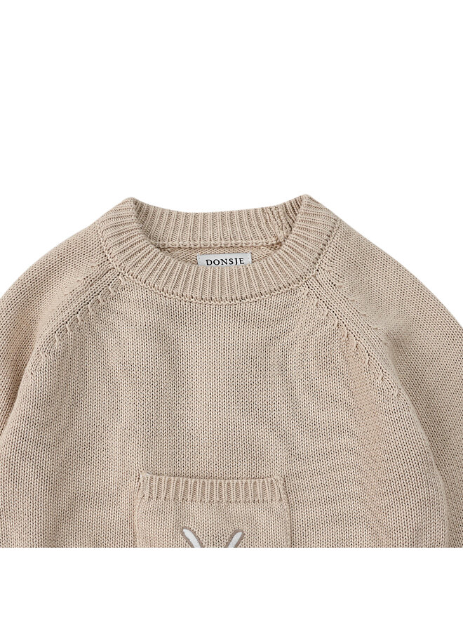 Donsje Amsterdam - Loeke Sweater Bunny – Macaroon