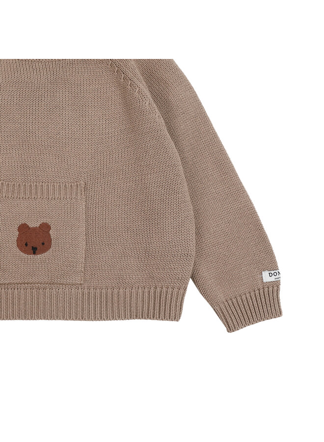Donsje Amsterdam - Loeke Sweater Bear - Hazelnut
