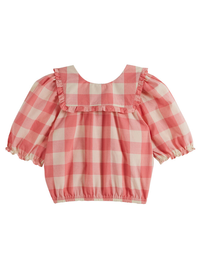 Emile & Ida - Blouse - Vichy bonbon