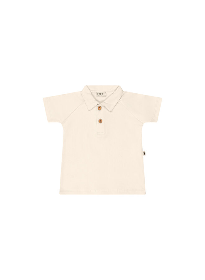 Polo T-Shirt Short Sleeves – Crema