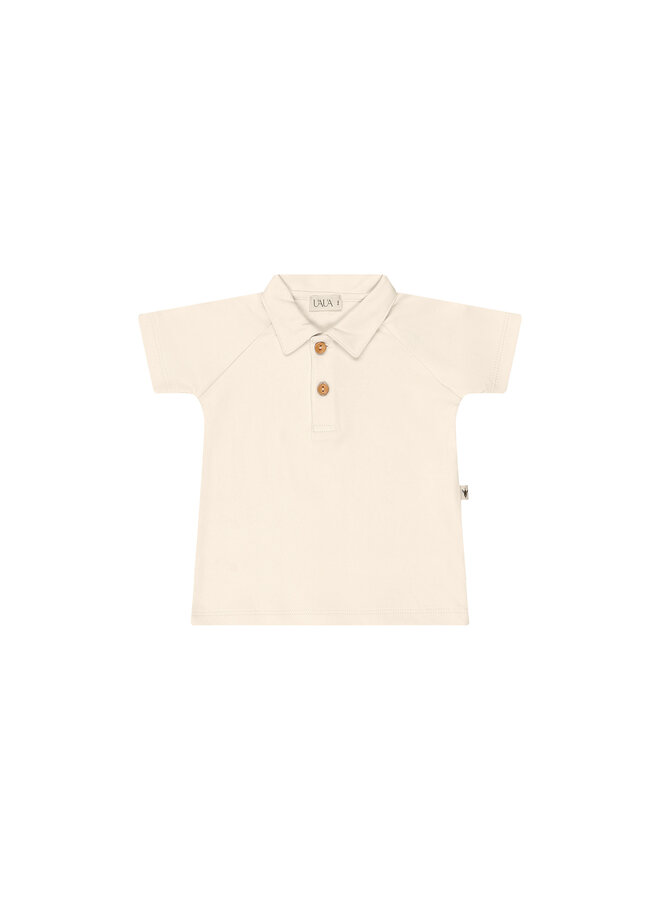 Uaua - Polo T-Shirt Short Sleeves – Crema
