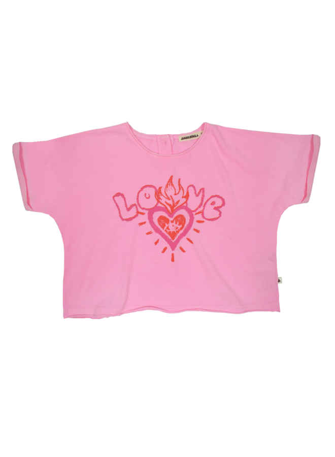 Ammehoela - Hippie.08 shirt – Sunny pink