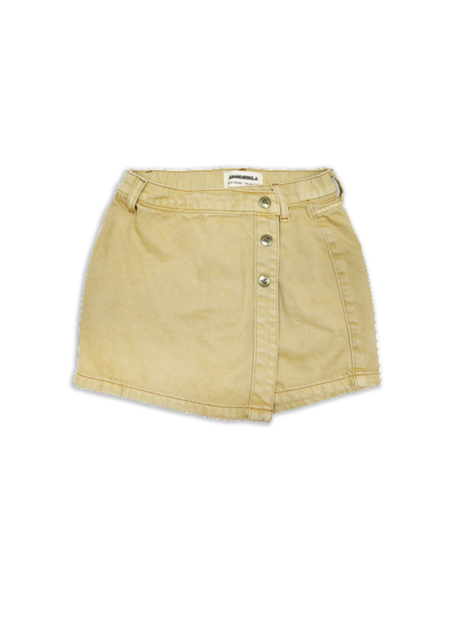 Ammehoela - Skort.01 skirt – Warm sand denim