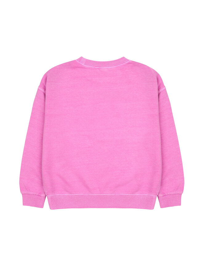 Jelly Mallow - Peace Pigment Sweatshirt – Pink