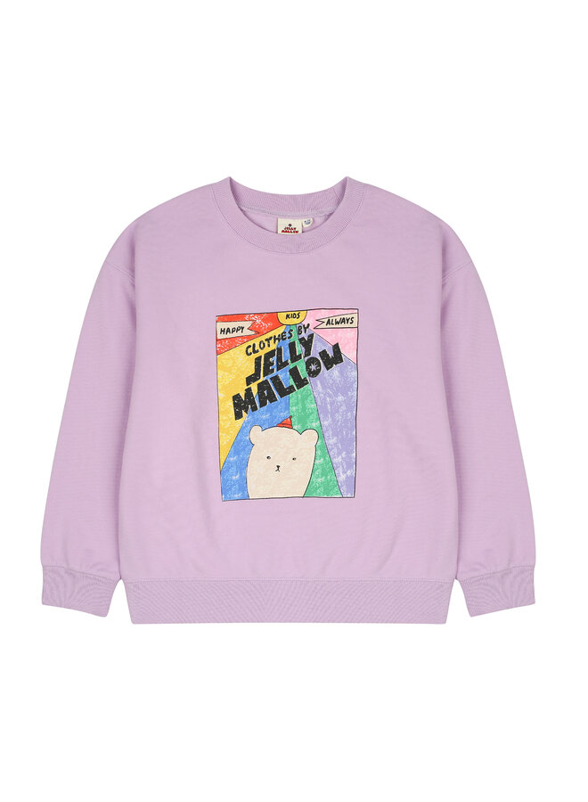 Cereal Sweatshirt – Purple