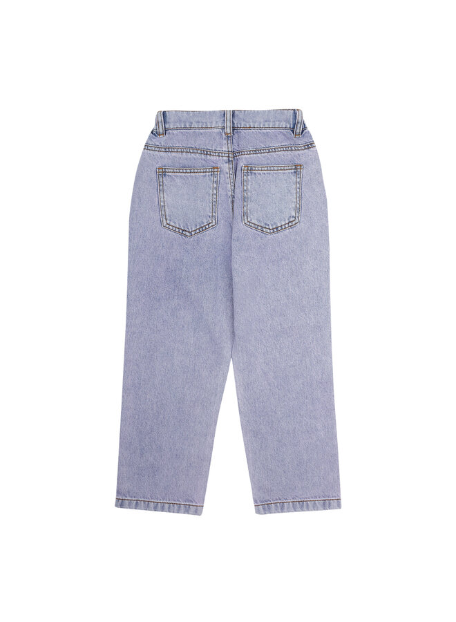 Jelly Mallow - Heart Denim Pants – Pink