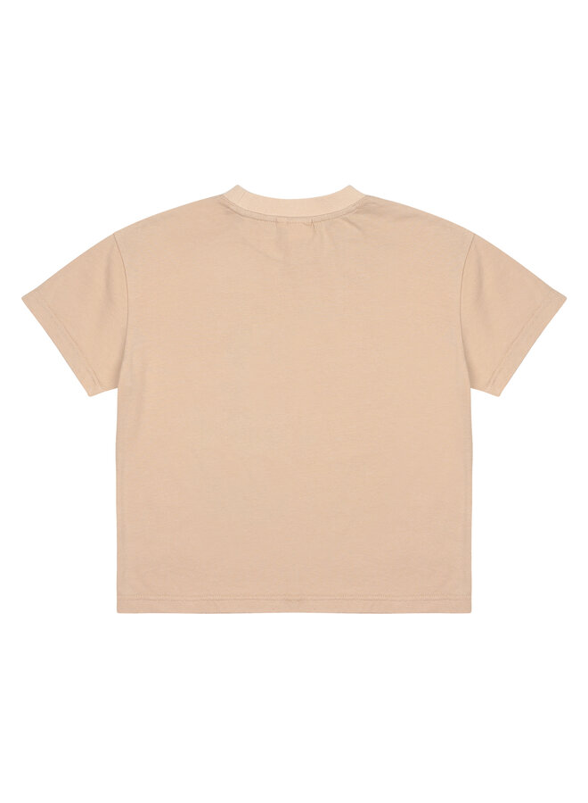Jelly Mallow - Colorful Apple T-shirt – Beige