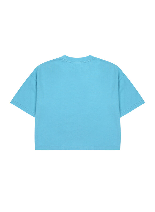 Jelly Mallow - Colorful Apple T-shirt – Light Blue