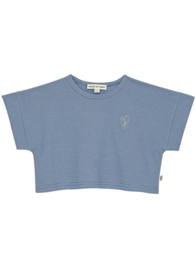 House of Jamie - Relaxed Tee – Stone Blue