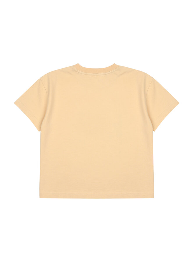 Jelly Mallow - Flower T-shirt – Beige
