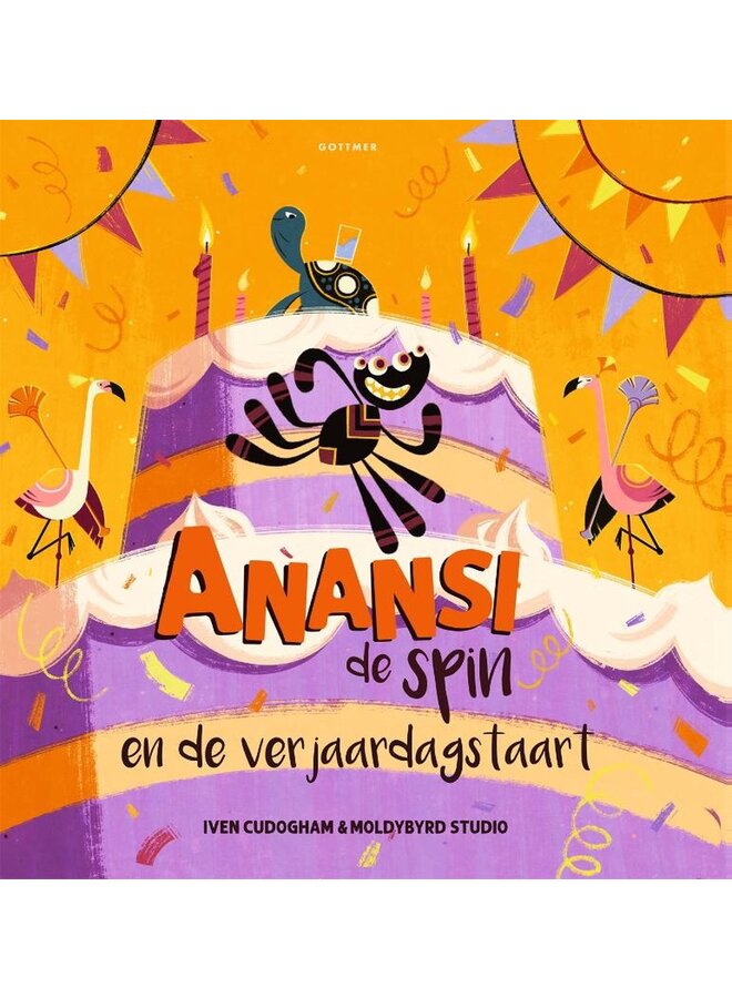 Gottmer - Cudogham – Anansi, de spin en de verjaardagstaart