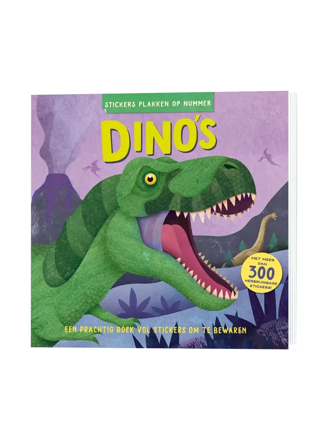 Lantaarn - Stickers plakken op nummer – Dino’s