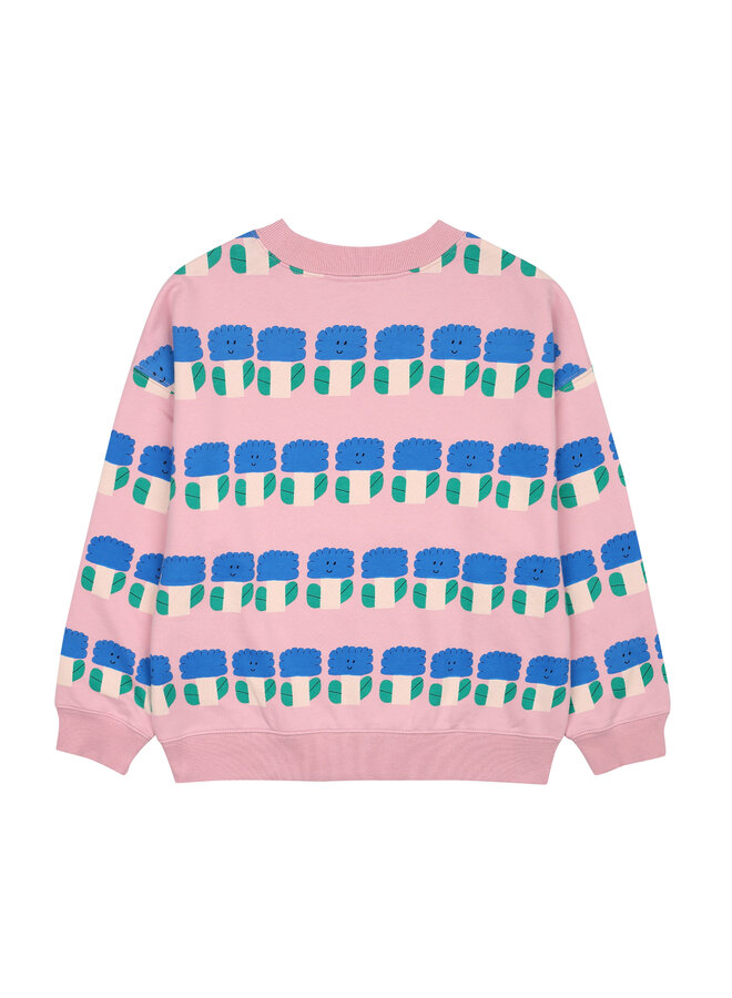 Jelly Mallow - Big Flower Sweater – Pink