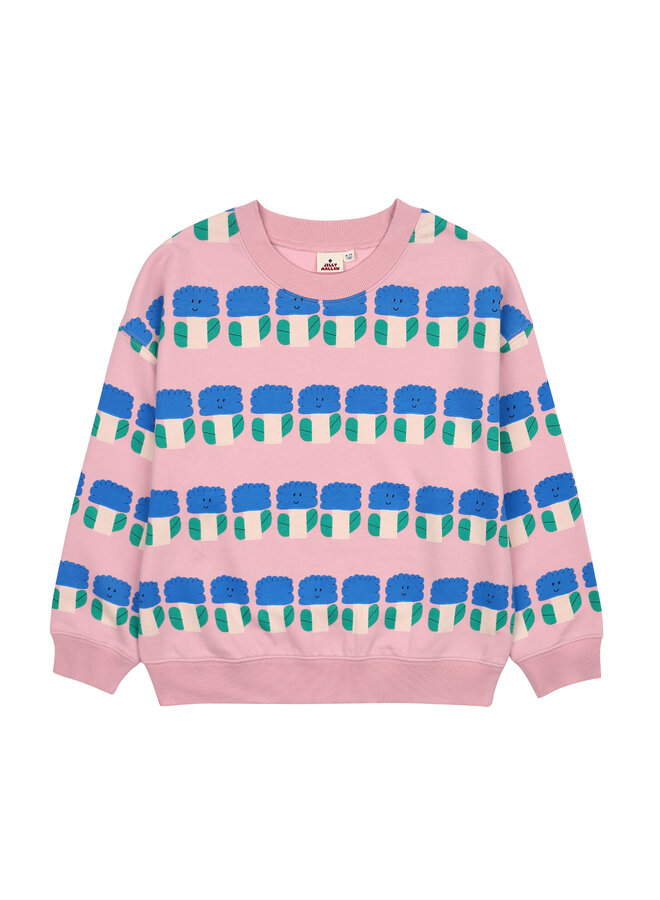 Big Flower Sweater – Pink