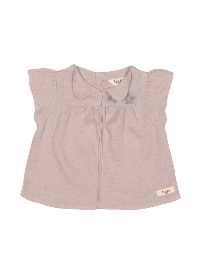 Delan shortsleeve blouse – Lilac