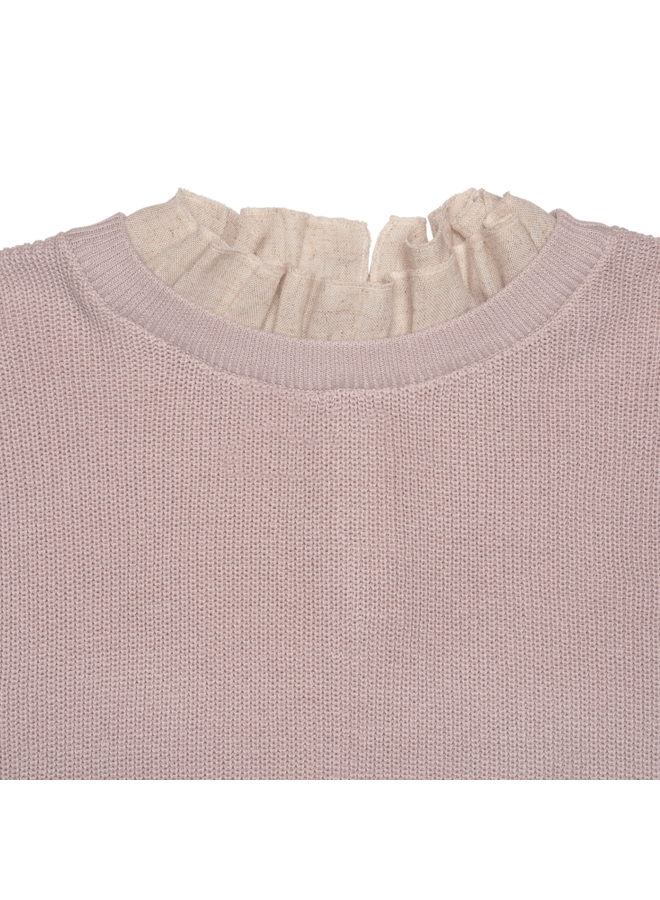 Baje - Gini shortsleeve knit top – Lilac