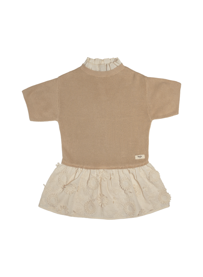 Mesi knitt dress – Sand