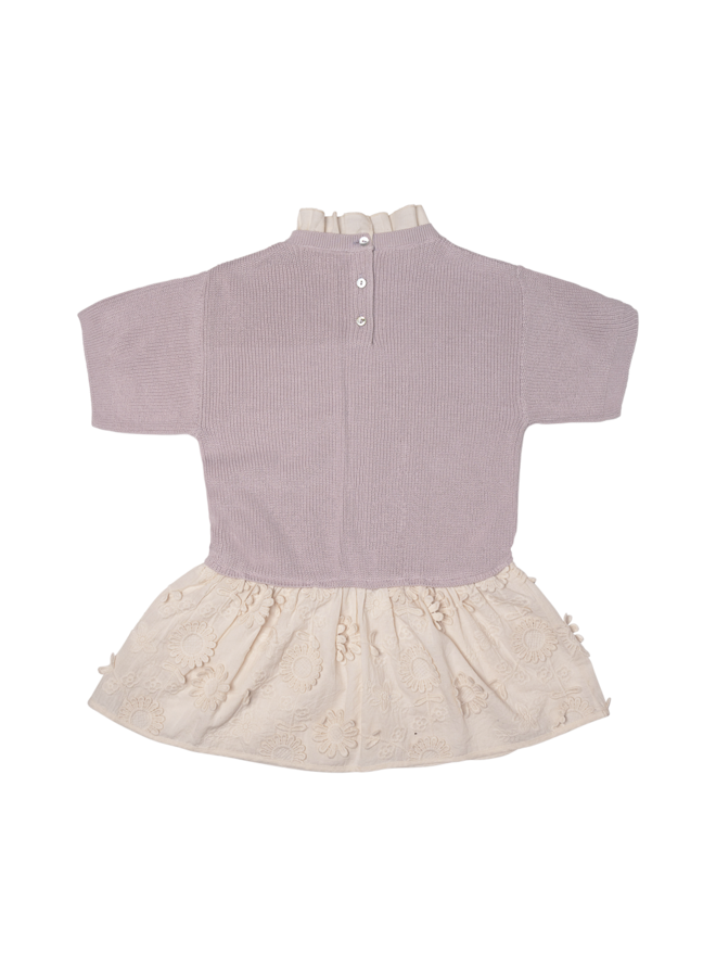 Baje - Mesi knitt dress – Lilac