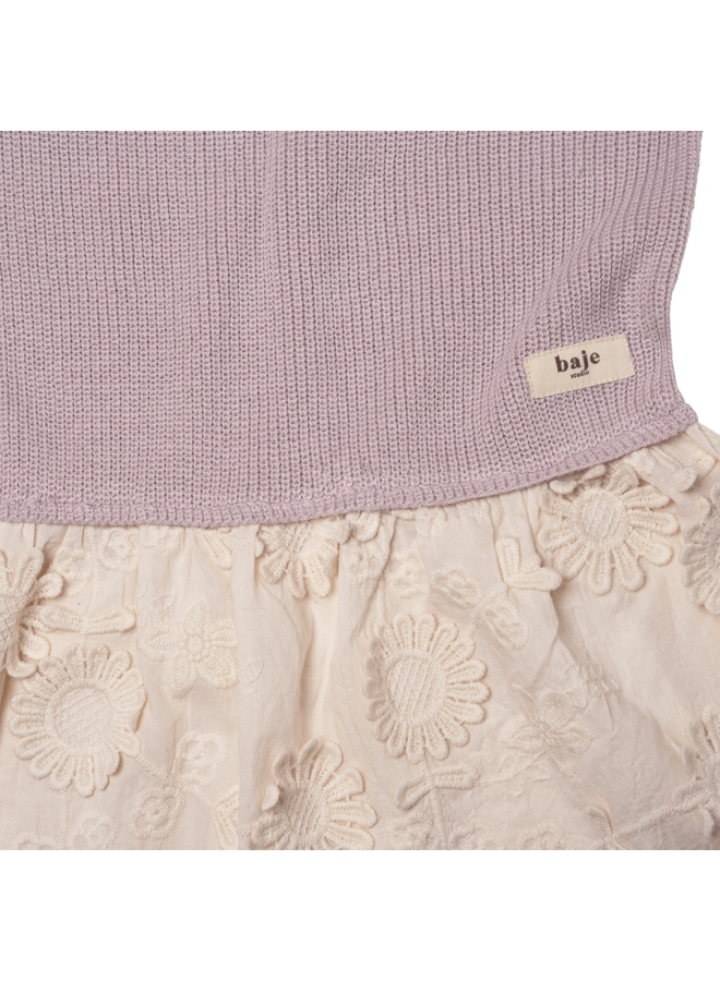 Baje - Mesi knitt dress – Lilac