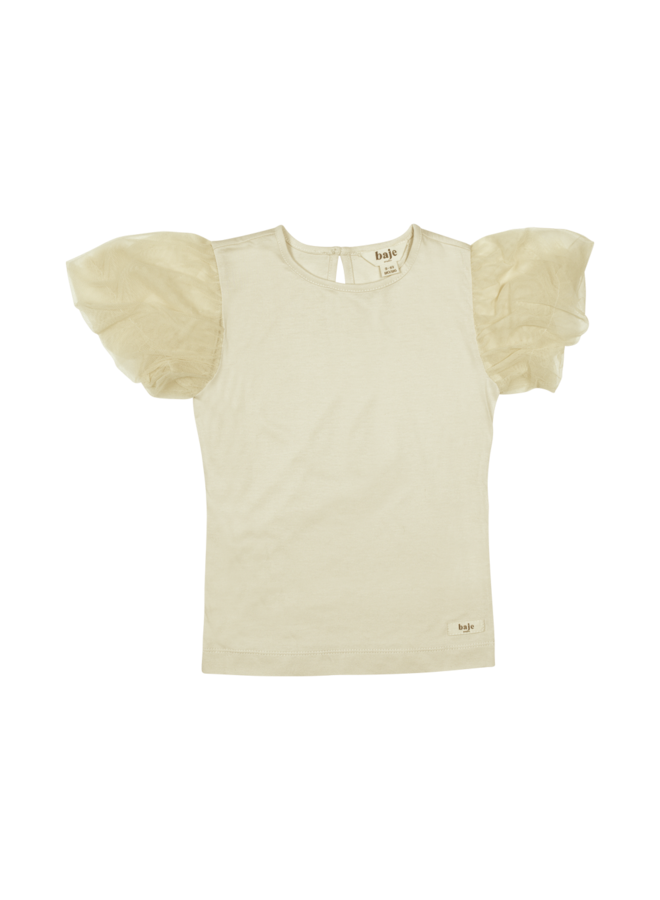 Baje - Vivian jersey tee – Sand