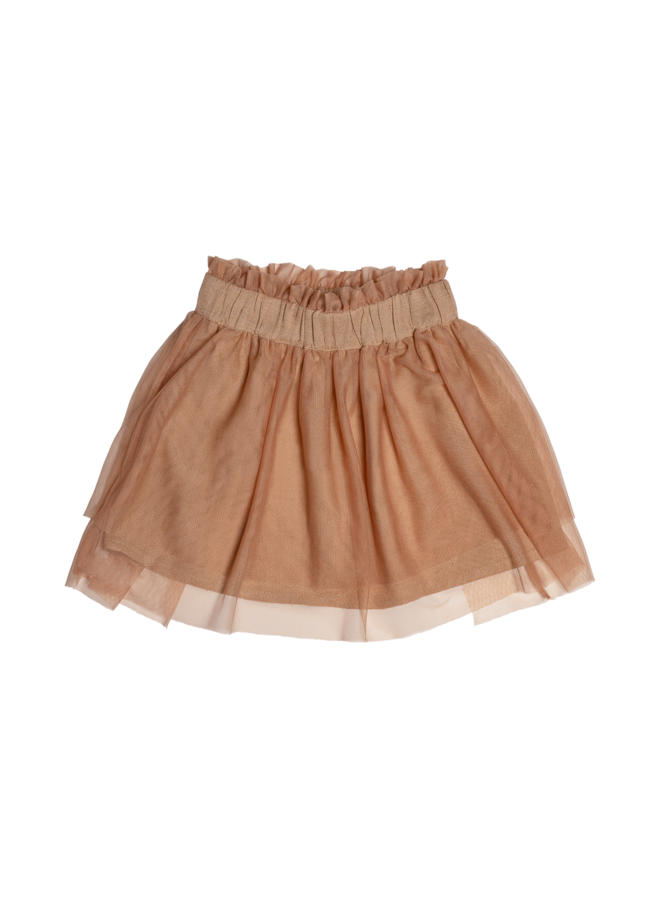 Baje - Esmaralda tule skirt – Peach vintage