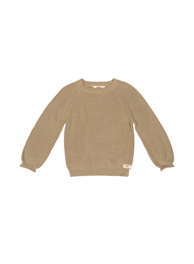 Baje - Bendigo knitted sweater – Sand