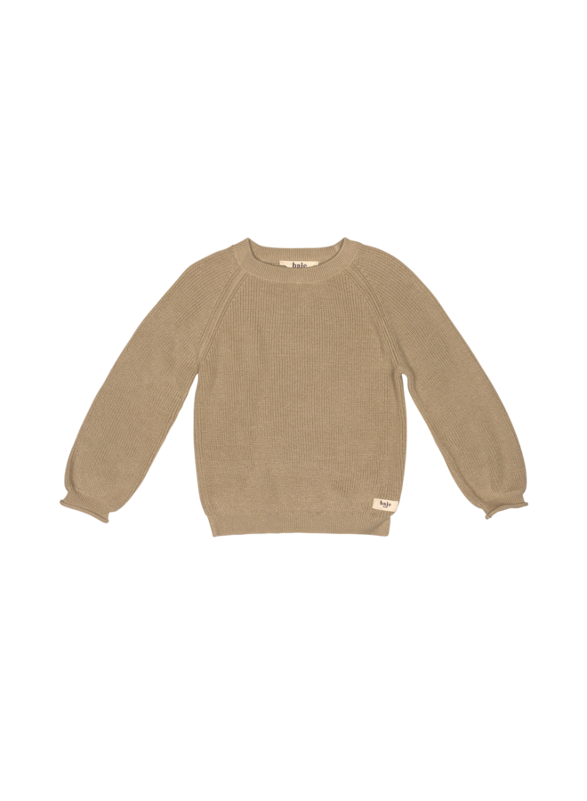 Bendigo knitted sweater – Sand